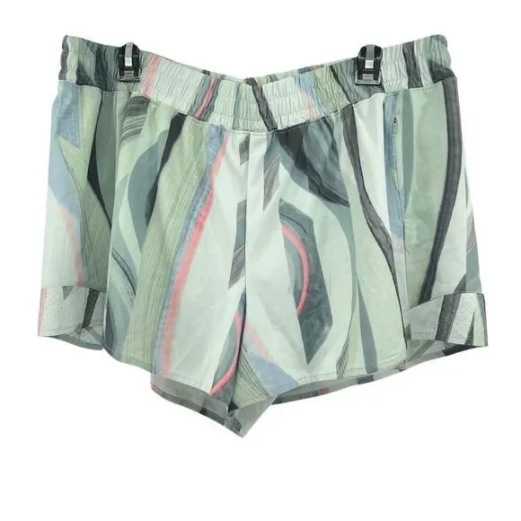 Calia Mid-Rise Infinity Shorts XL | 3” Inseam, Succulent Green, Run Collection - Picture 13 of 14